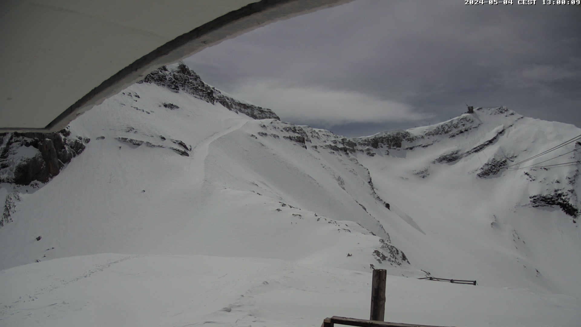 Webkamera Glacier 3000 (ledovec Les Diablerets)